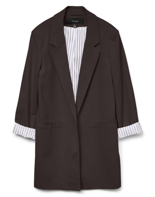 Vero Moda Blazer in chocolate torte, 5 of 5