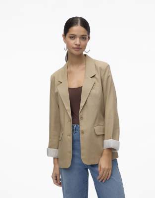 Vero Moda - Blazer in Creme-Weiß