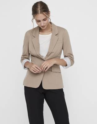 Vero Moda - Blazer in Creme-Weiß