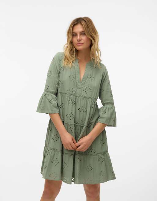 Vero Moda - Blazer in heg groen