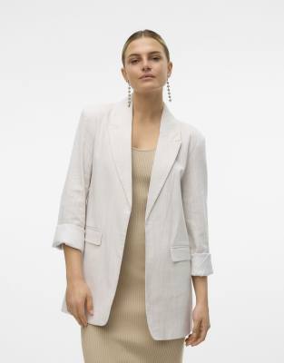 Vero Moda - Blazer in Hellbeige-Neutral