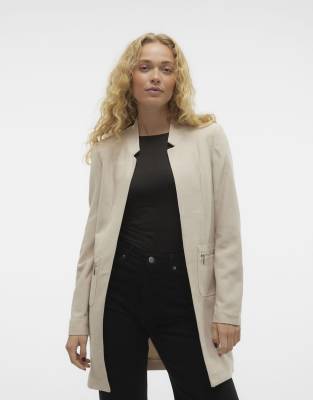 Vero Moda - Blazer in Humus-Neutral