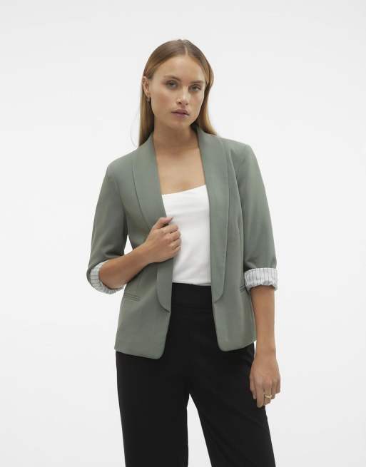 Vero Moda – Blazer in Lorbeerkranz