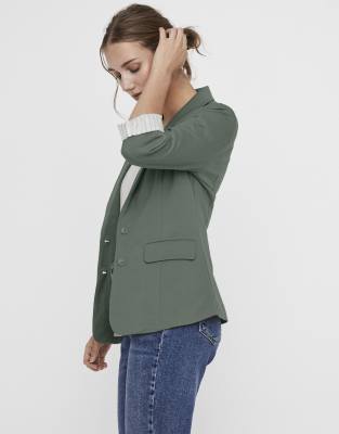 Vero Moda - Blazer in Lorbeerkranz-Grün