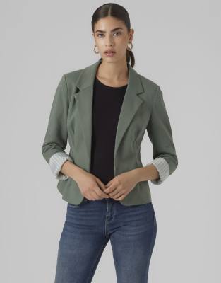 Vero Moda - Blazer in Lorbeerkranz-Grün