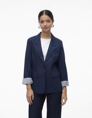 Vero Moda - Blazer in Marineblau