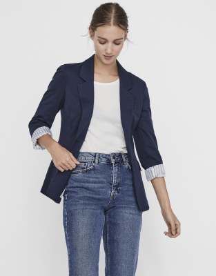 Vero Moda - Blazer in Marineblau