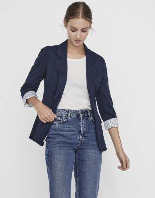 Vero Moda – Blazer in Marineblau - view 1