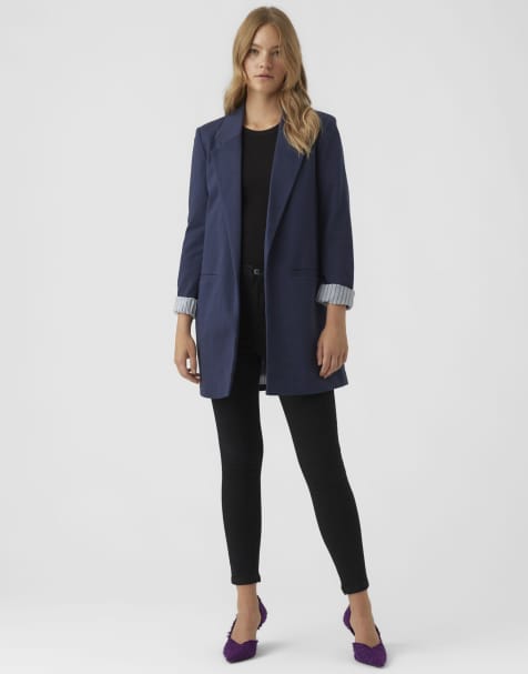 Vero Moda - Blazer in marineblauw - view 1