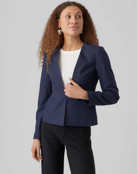 Vero Moda - Blazer in marineblauw - view 1