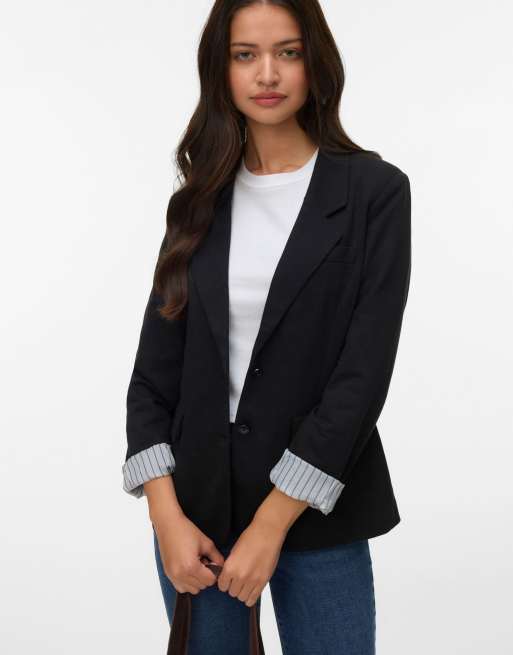 Vero Moda – Blazer in Schwarz, 3 von 5