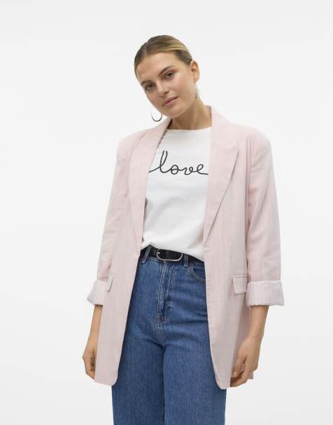 Vero Moda - Blazer rosa sfocato - view 1