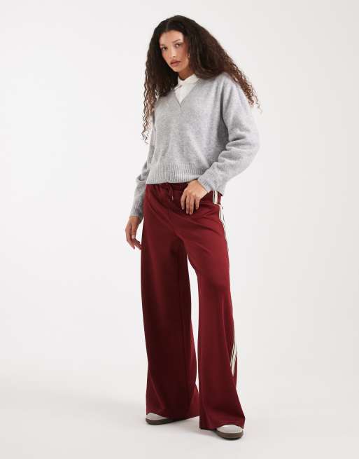 Vero Moda - Blød oversized trøje med v-hals i gråmeleret, 2 af 4