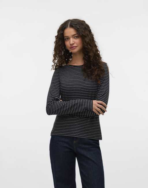 Vero Moda - Blouse in zwart