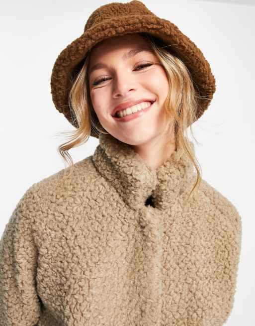 Vero Moda - Bob duveteux - Marron