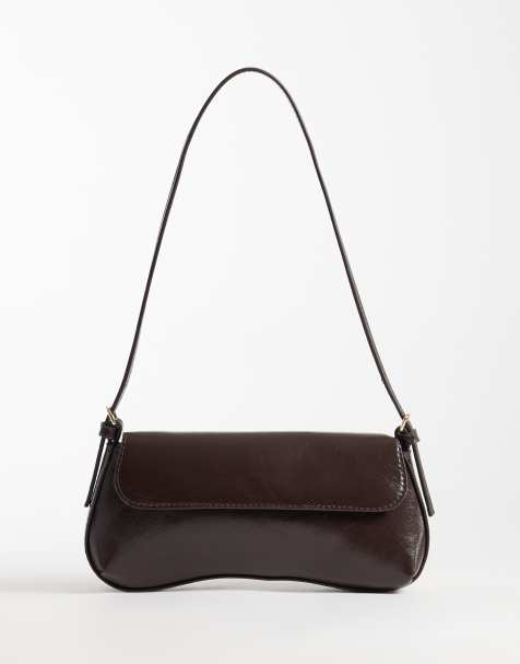 Vero Moda - bolso de hombro revestido en marrón chocolate - view 1