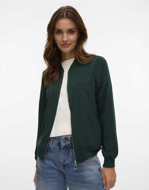 Vero Moda - Bomber color pineta