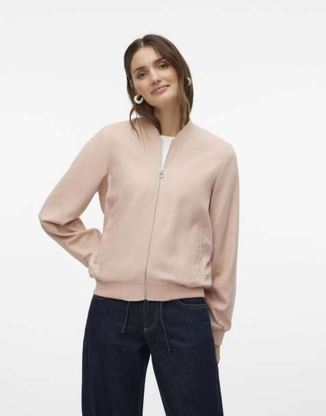 Vero Moda Bomber jacket in misty rose - view 1