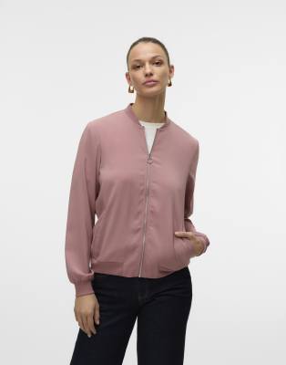 Vero Moda - Bomberjacke in Nostalgierosa