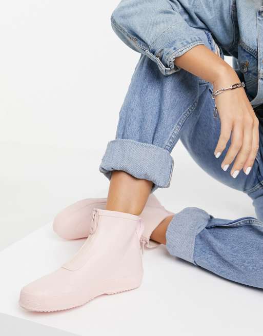 Vero Moda Bottines de pluie en caoutchouc Rose