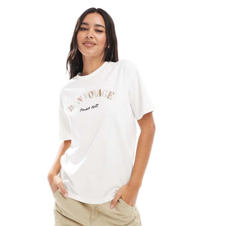 ★ SATUR ★BON VOYAGE SLIM FIT CROP T-SHIRT SATUR | 세터