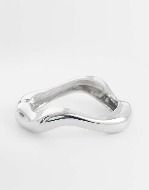 Vero Moda - Bracelet effet fondu - Argenté - view 1