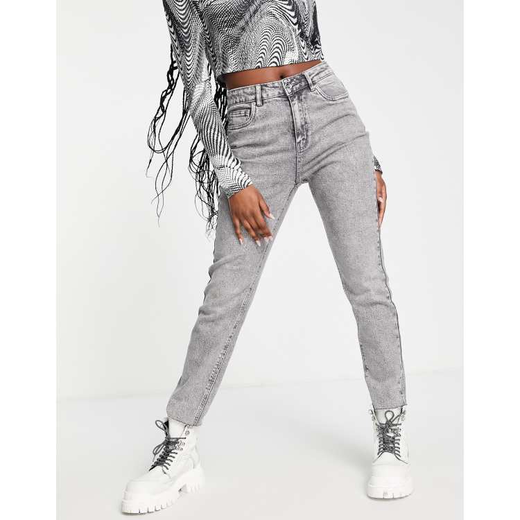 i.scenery BY VERO MODA Grey High Rise Skinny Jeggings