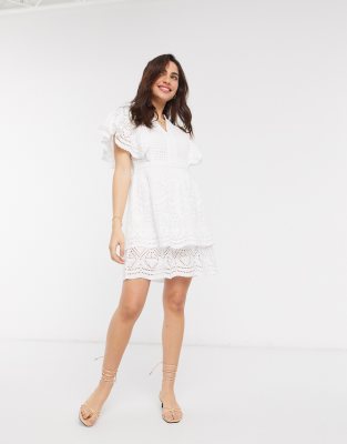 vero moda white dress