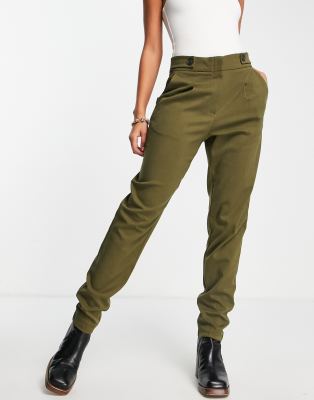 Vero Moda - Broek in kaki, deel van co-ord set | ASOS