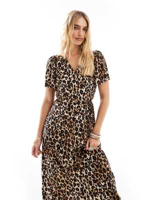 VERO MODA BUTTON DOWN MAXI DRESS 