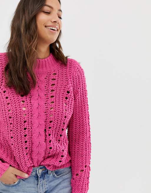 Vero Moda cable knit jumper | ASOS