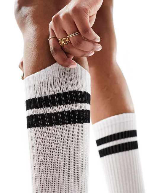 Vero Moda - Calzini sportivi bianchi, 4 di 4
