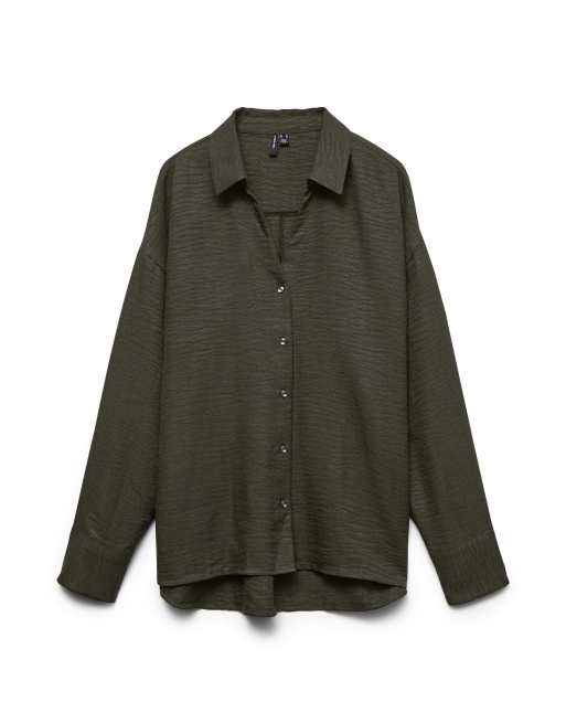 Vero Moda camicia in forest night, 5 di 5