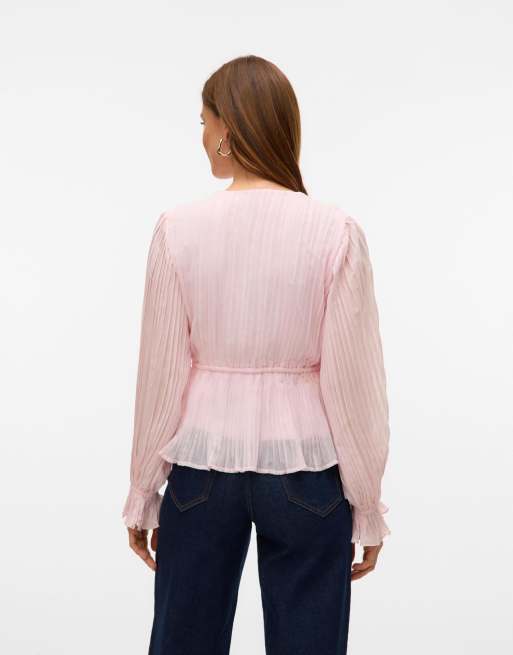 Vero Moda camicia rosa, 2 di 6
