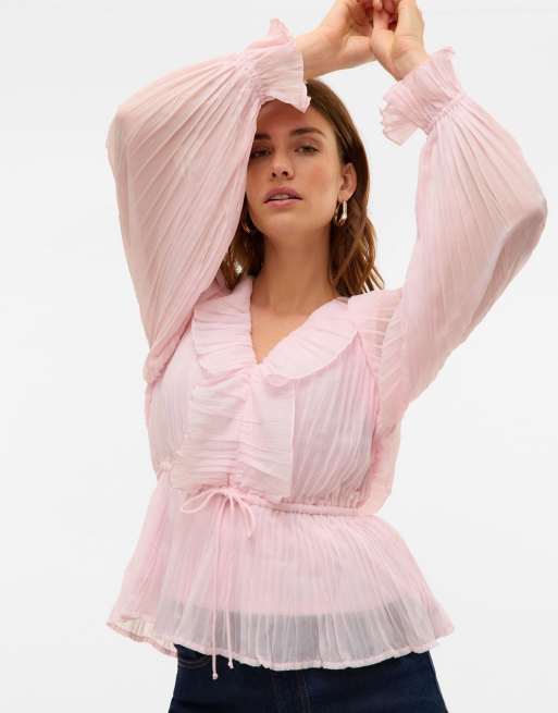 Vero Moda camicia rosa, 4 di 6