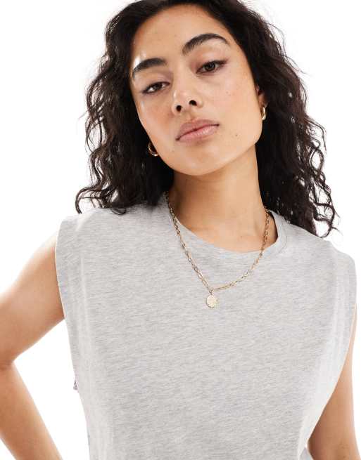 Vero Moda - Canotta grigia, 2 di 4