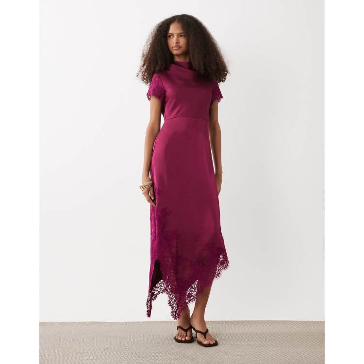 vero moda purple dress Vero Moda - Maxi Dress - Women - Polyester - M