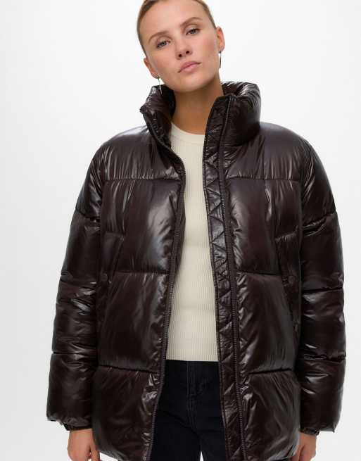 Vero Moda cappotto marrone cioccolato, 3 di 5