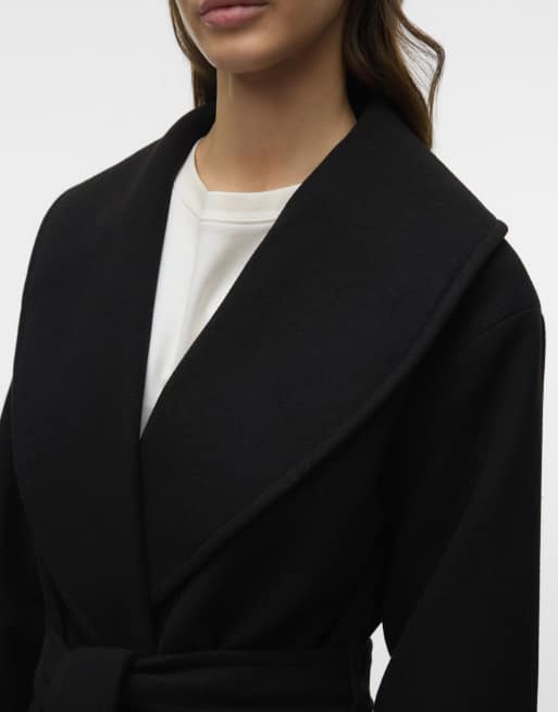 Vero Moda - Cappotto nero, 4 di 4