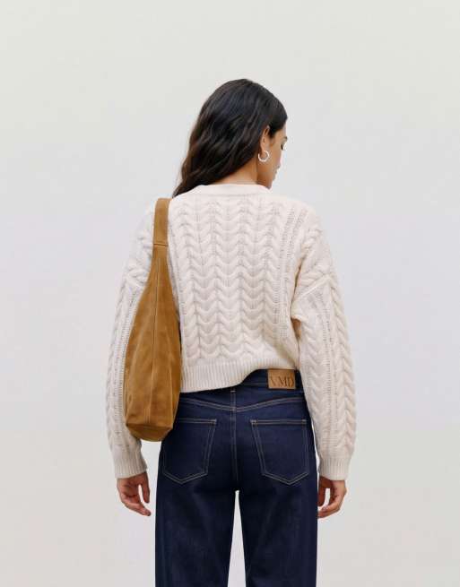 Vero Moda cardigan couleur birch, 2 de 5