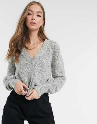 pale grey cardigan