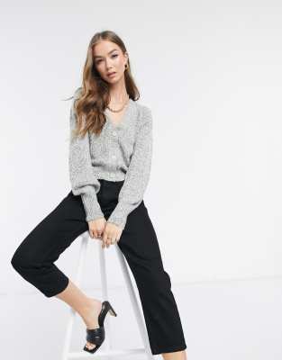 pale grey cardigan