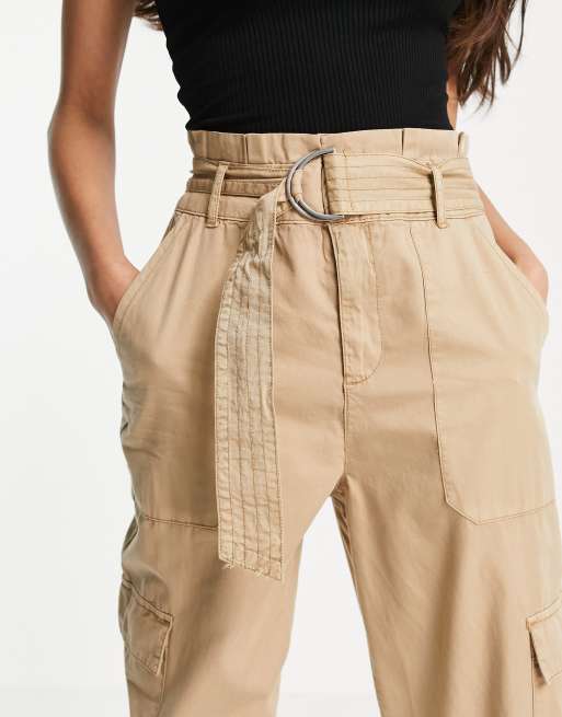 Vero Moda cargo pants in beige