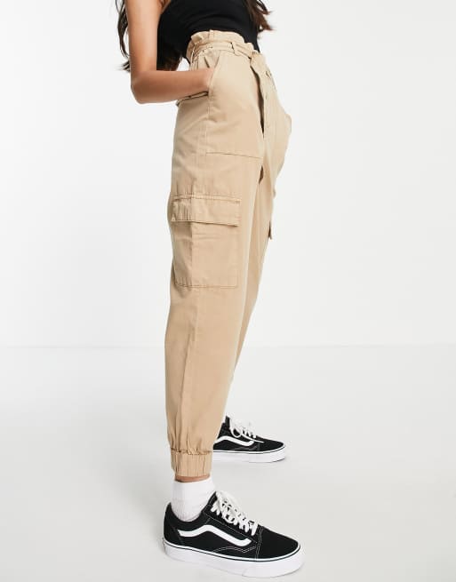 Vero Moda cargo pants in beige