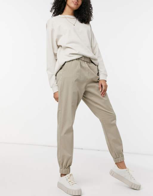 Vero Moda cargo pants in beige