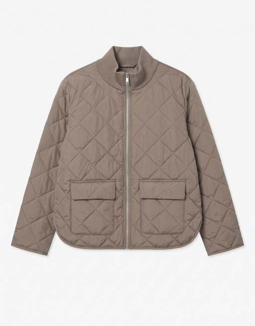 Vero Moda chaqueta guateada en fossil, 5 de 6