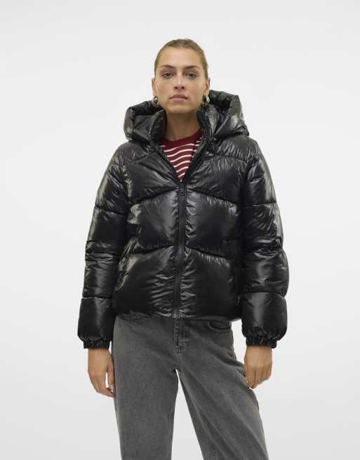 Vero Moda chaqueta guateada negra, 5 de 6