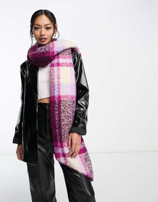 Zara 2024 check scarf