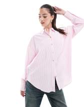 Chemise Oversize Free People We The Free – Rose Fard à Joues, Manches Bouffantes, Taille M (occasion, Parfait état)