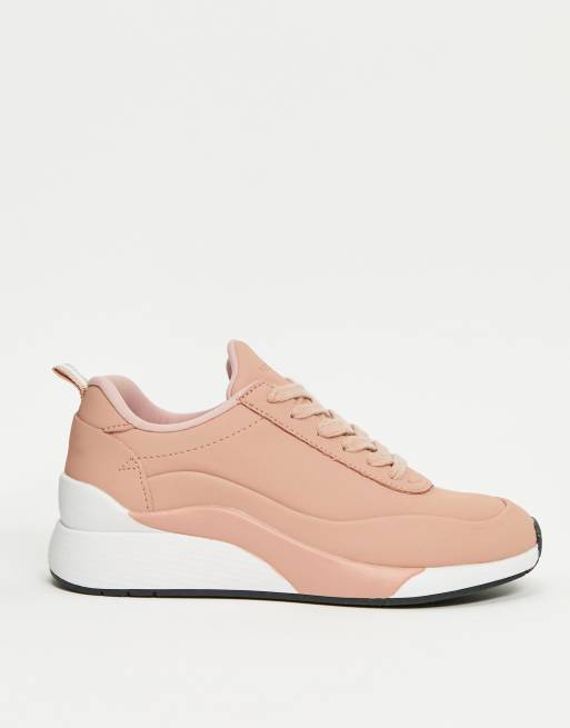 Sherlock Holmes ironi Sydøst Vero Moda chunky sneakers in pink | ASOS